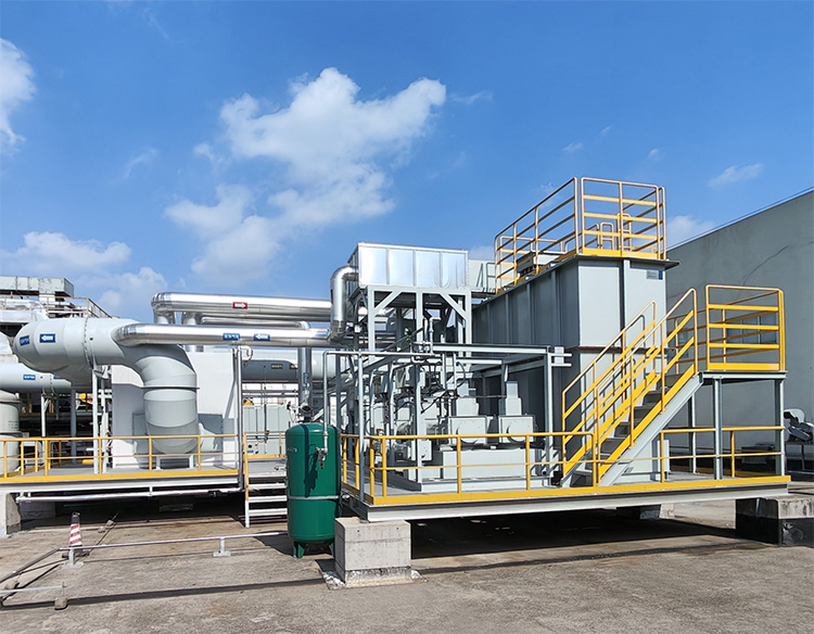 RTO設備+沸石轉輪